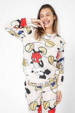 DELTA - סט פיג’מה פוטר MICKEY AND DONALD - MASHBIR//365