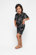 DELTA - סט פיג’מה קצרה MICKEY בצבע שחור לילדים - MASHBIR//365