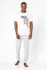 DELTA - סט פיגמה מיני מי טאז בצבע לבן - MASHBIR//365