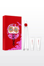 Kenzo - סט פלאוור ביי קנזו בושם לאישה 100 מ"ל+קרם גוף 75 מ"ל+ ג'ל רחצה 75 מ"ל - MASHBIR//365