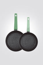 Laguiole - סט מחבתות פורג'ד 24 ס"מ + 28 ס"מ סדרת STONE - MASHBIR//365