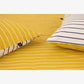 GAP - סט מצעים 180/200 כותנה למיטה זוגית רחבה גוון צהוב - MASHBIR//365 - 4