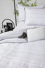 KENNETH COLE - סט מצעים יחיד 90/200 ס"מ כותנה סאטן דגם OSCAR - MASHBIR//365