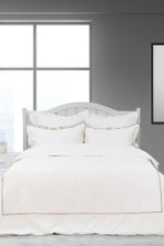 KENNETH COLE - סט מצעים זוגי 5 חלקים 160/200 כותנה סאטן PETAL - MASHBIR//365