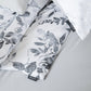 KENNETH COLE - סט מצעים זוגי רחב 180/200 ס"מ כותנה סאטן דגם B&W Leaves - MASHBIR//365 - 2