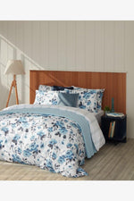 HOMESTYLE - סט מצעים זוגי רחב 180/200 כותנה דגם רובין - MASHBIR//365