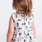 OBAIBI - שמלה לבנה בהדפס דגיגונים לתינוקות - MASHBIR//365 - 3