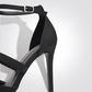KENNETH COLE - סנדל עקב עם רצועת אבזם בצבע שחור 10 ס"מ - MASHBIR//365 - 3