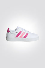 ADIDAS - סניקרס לנערות Breaknet 2.0 בצבע לבן וורוד - MASHBIR//365