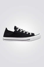 CONVERSE - סניקרס נמוכות לנשים CHUCK TAYLOR ALL STAR CRUSHED HEEL בצבע שחור - MASHBIR//365
