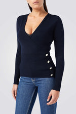 MORGAN - סריג לנשים בצבע שחור - MASHBIR//365