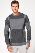 SCORCHER - סריג משבצות בצבע אפור - MASHBIR//365