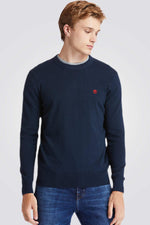 TIMBERLAND - סריג כחול נייבי לוגו רקום - MASHBIR//365