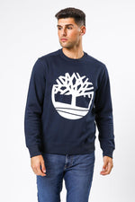 TIMBERLAND - סווטשירט CREW כחול - MASHBIR//365