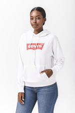 LEVI'S - סווטשירט GRAPHIC STANDARD צבע לבן - MASHBIR//365