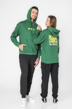 DELTA - סווטשירט קפוצ’ון עם כיס קנגורו פוטר יוניסקס ®SMILEYWORLD - MASHBIR//365