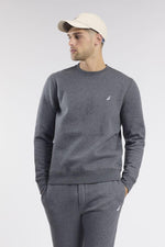 NAUTICA - סווטשירט לוגו אפור פחם - MASHBIR//365