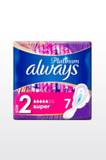 always - תחבושות אולווייז אולטרה פלטינום לונג 7 - MASHBIR//365