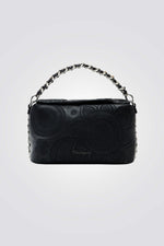 DESIGUAL - תיק צד שחור רצועת מתכת - MASHBIR//365