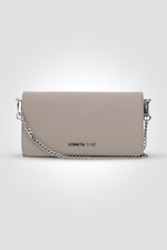 KENNETH COLE - תיק עור קרוס בצבע בז' - MASHBIR//365