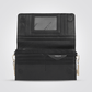 KENNETH COLE - תיק עור קרוס בצבע שחור שרשרת זהב - MASHBIR//365 - 3