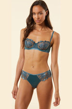 ETAM - תחתוני היפסטר תחרה AMARYLLIS טורקיז - MASHBIR//365