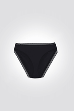 DELTA - תחתוני היי לג מודל BASIC בצבע שחור - MASHBIR//365