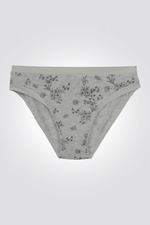 DELTA - תחתוני מיני סאטן מודל MODAL TOUCH בצבע אפור בהיר - MASHBIR//365