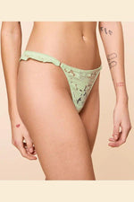 ETAM - תחתוני חוטיני RAYONNANTE ירוק מנטה - MASHBIR//365