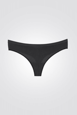 DELTA - תחתוני חוטיני SEAMLESS TOUCH בצבע אפור כהה - MASHBIR//365