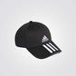 ADIDAS - כובע BASEBALL 3-STRIPES שחור - MASHBIR//365 - 1