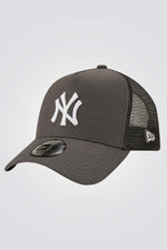 NEW ERA - כובע מצחייה New York Yankees Diamond בצבע אפור - MASHBIR//365