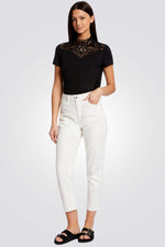 MORGAN - חולצה אלגנטית בצבע שחור - MASHBIR//365