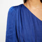 MORGAN - חולצה אלגנטית כתף אחת בצבע כחול - MASHBIR//365 - 3