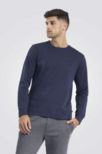 NAUTICA - חולצה ארוכה בצבע נייבי - MASHBIR//365