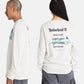 TIMBERLAND - חולצה ארוכה GRAPHIC TEE VINTAG בצבע לבן - MASHBIR//365 - 2