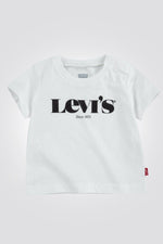 LEVI'S - חולצה בצבע לבן ילדים - MASHBIR//365