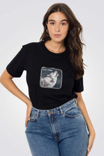 GOORIN - חולצה קצרה יוניסקס PAWSOME בצבע שחור - MASHBIR//365