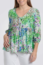 PUNT ROMA - חולצה עם כפתורים בשילוב צבעים - MASHBIR//365