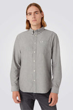 WRANGLER - חולצה מכופתרת בצבע אפור - MASHBIR//365