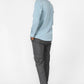 KENNETH COLE - חולצה מכופתרת במבוק לייקרה בצבע תכלת - MASHBIR//365 - 7