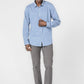 KENNETH COLE - חולצה מכופתרת במבוק לייקרה בצבע כחול - MASHBIR//365 - 6