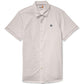 TIMBERLAND - חולצה מכופתרת קצרה עם לוגו בצבע לבן - MASHBIR//365 - 4