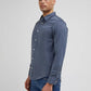 LEE - חולצה מכופתרת לגברים PATCH בצבע אפור - MASHBIR//365 - 4