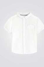 OBAIBI - חולצה מכופתרת לתינוקות בגימור פסים - MASHBIR//365