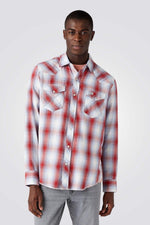 WRANGLER - חולצה מכופתרת עם משבצות - MASHBIR//365