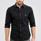 NAUTICA - חולצה מכופתרת שחורה TAILORED FIT - MASHBIR//365 - 1