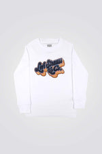 LEVI'S - חולצה שרוול ארוך LEVI'S לבן בהדפס גרפי צבעוני לילדים - MASHBIR//365