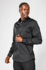 KENNETH COLE - חולצת במבוק לייקרה בגזרת Slim - MASHBIR//365