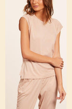 ETAM - חולצת פיג'מה קצרה GAM בז' - MASHBIR//365